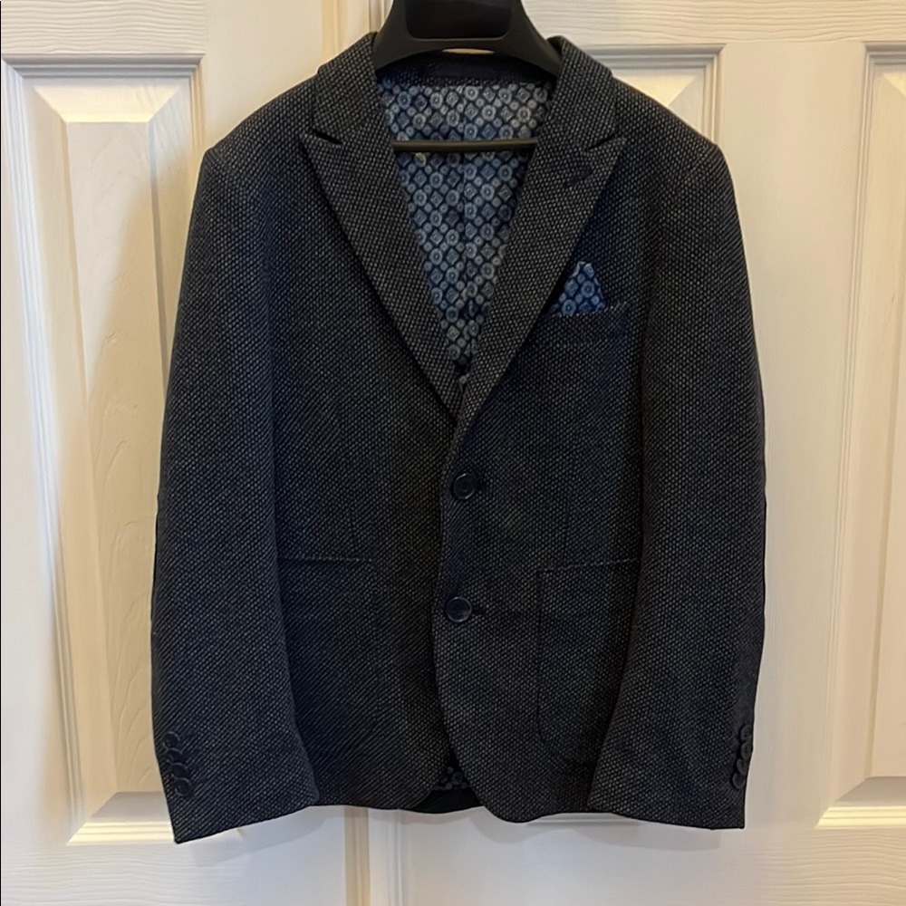 Isaac Mizrahi Navy Blazer